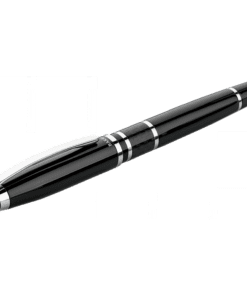Brass Rollerball Pen with Carbon Fibre Trim | Black | STD