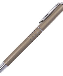 Wavy Clip Brass Rollerball Pen