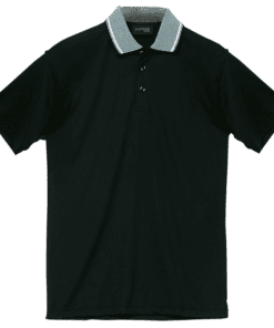Jacquard Collar Golfer Mens