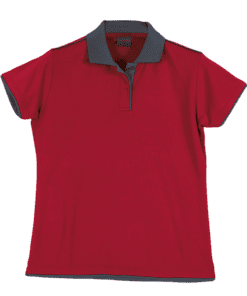 Leisure Golfer Ladies | Red/Charcoal | 3XL