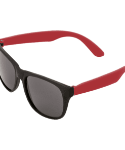 Sunglasses with Fluorescent Sides | Red | STD