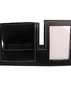 Small Leatherette Photo Frame | Black | STD