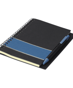 Coloured Stripe Notebook with Pen