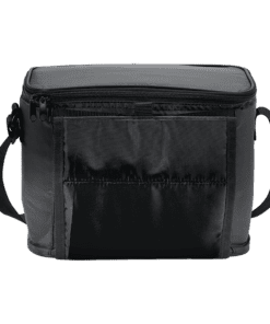 Cooler with Folding Cup Holders