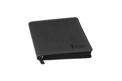Soft Touch A5 Zippered Tablet Holder | Black | STD