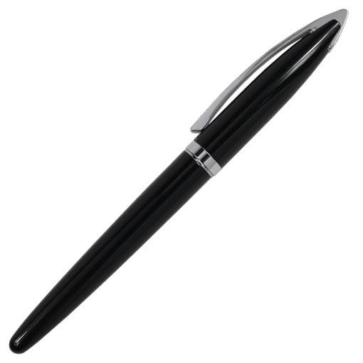 Pointed Clip Rollerball Pen | Black | STD