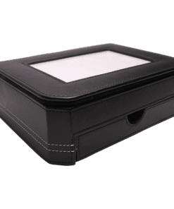 Desk Box with Photo Frame | Black | STD