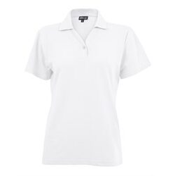 Ladies Melrose Heavyweight Golf Shirt - White