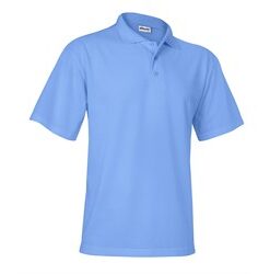 Mens Melrose Heavyweight Golf Shirt - Light Blue