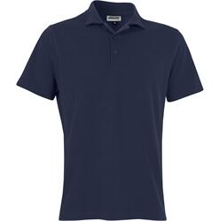 Mens Michigan Golf Shirt - Navy
