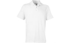 Mens Michigan Golf Shirt -White