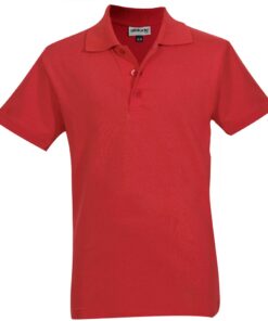 Kids Michigan Golf Shirt - Red