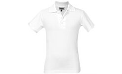 Kids Michigan Golf Shirt - White
