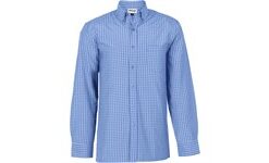 Mens Long Sleeve Prestige Shirt - Light Blue