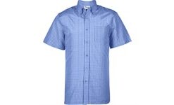 Mens Short Sleeve Prestige Shirt - Light Blue