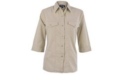 Sally Casual Blouse - Stone