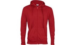 Mens Stanford Hooded Sweater - Red