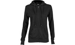 Ladies Stanford Hooded Sweater - Black
