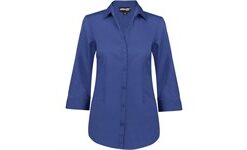 Ladies ? Sleeve Viscount Shirt - Red