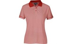 Ladies Verge Golf Shirt - Red