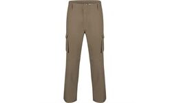 Mens Cargo Zip Off Pants - Brown