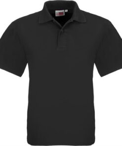 Kids Elemental Golf Shirt - Black