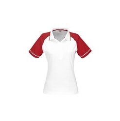 Ladies Sydney Golf Shirt - Red