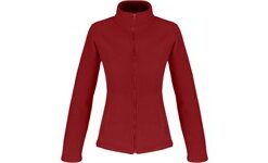 Ladies Yukon Micro Fleece Jacket - Red