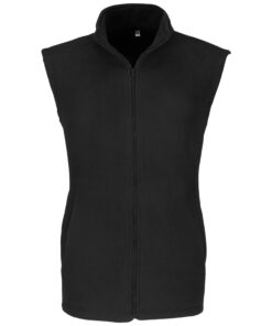 Mens Yukon Micro Fleece Bodywarmer - Black