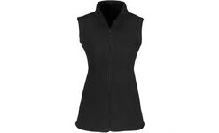 Ladies Yukon Micro Fleece Bodywarmer - Black