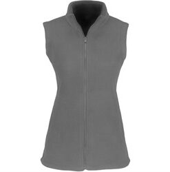 Ladies Yukon Micro Fleece Bodywarmer - Grey