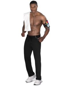 Mens Alpha Track Pants - Black