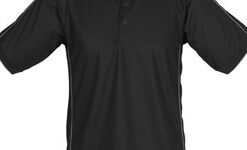 Mens Resort Golf Shirt - Black