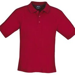 Mens Resort Golf Shirt - Red