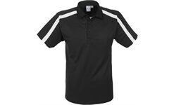 Mens Monte Carlo Golf Shirt - Black