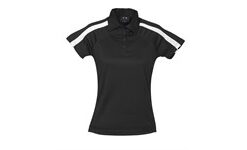 Ladies Monte Carlo Golf Shirt - Black