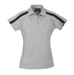 Ladies Monte Carlo Golf Shirt - Grey