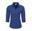 Ladies 3/4 Sleeve Metro Shirt - Royal Blue