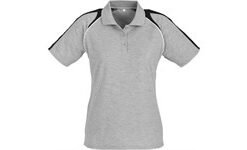 Ladies Triton Golf Shirt - Grey