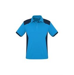 Mens Rival Golf Shirt - Blue