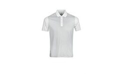 Mens Compound Golf Shirt - White