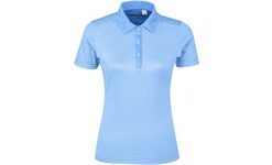 Ladies Compound Golf Shirt - Light Blue