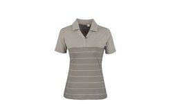 Ladies Streak Golf Shirt - Grey