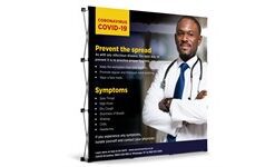 Mercury Covid-19 Banner Wall