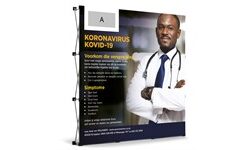 Mercury Afrikaans Covid-19 Banner Wall