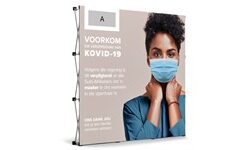 Sirius Afrikaans Covid-19 Banner Wall