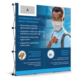 Kepler Zulu Covid-19 Banner Wall