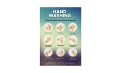 Saturn A2 Hand Wash Poster (Set of 3)