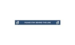 Kepler COVID-19 Strip Laminated Anti-Slip Floor Vinyl (Set of 12)