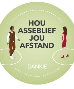 Proxima Afrikaans Round Laminated Anti-Slip Floor Vinyl (Set of 8)